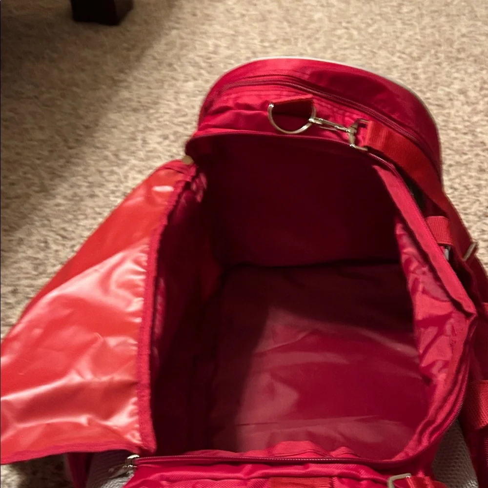 PLAYBOY Golf Red Duffel Bag